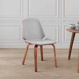 Brinley Faux Leather Dining Chair - Armen Living - 1 of 4