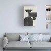 Canvas Wall Art - THE MIUUS STUDIO 'Shape Study No2' Wall Art for Living Room, Bedroom, or Office Décor by Trademark Fine Art - 3 of 4