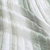 Tommy Bahama La Prisma Striped Texture Quilt Bedding Set Green - 3 of 4