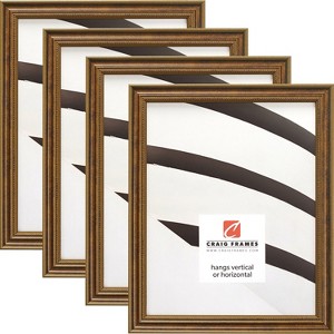 Craig Frames Stratton Ornate Bronze Single Image Picture Frame, Set of 4 - 1 of 4