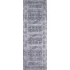 Washable Vintage Style Area Rug, Classic Decorative Non-Slip Foldable Carpet for Entryway, Bedroom - 4 of 4