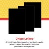 School Smart Folding Bristol Board, 9 x 12 Inches, Black, Pack of 100 - 3 of 4