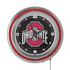 The Ohio State University Neon Clock by Trademark Gameroom - 2 of 4