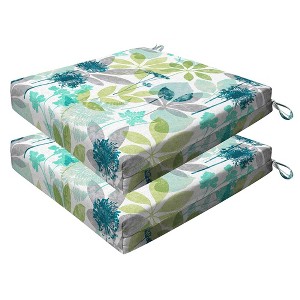 Honeycomb Outdoor Premium Dining Seat Cushion  (2-Pack) - 1 of 4