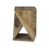 Signature Design by Ashley Contemporary Zalemont Accent Table  Distressed Brown - 4 of 4