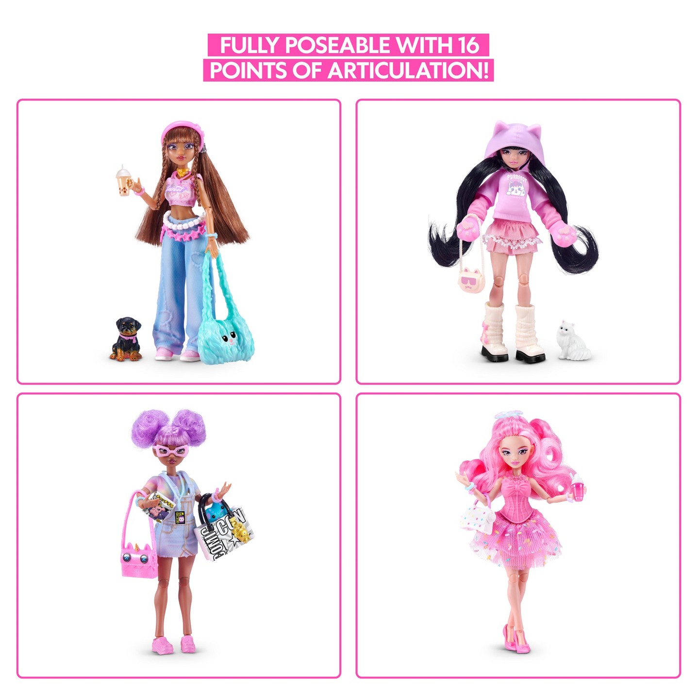Детская кукла Minnee Core Fashion Doll Series - 1 — фото 6