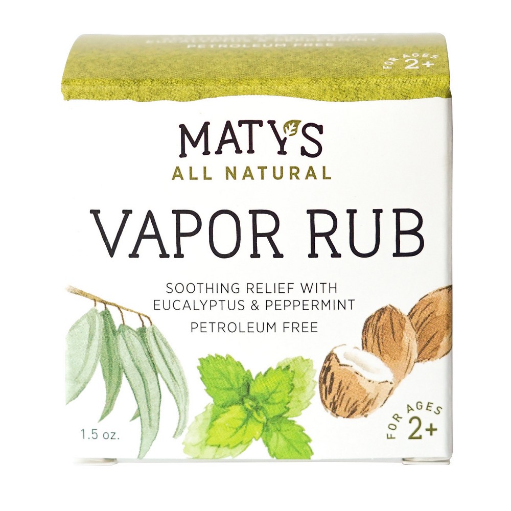 UPC 899874002049 product image for Maty's All Natural Vegan Vapor Rub - 1.5oz | upcitemdb.com