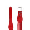 CTM Kids' Striped Elastic Stretch Belt with Buckle - 3 of 3