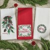 Park Designs Merry Swag Dishtowel Set of 2 - 2 of 3