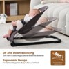 Grungis Baby Bouncer Seat Baby Bouncer with 3-Point Safety Harness for Babies up to 20lbs - 3 of 4