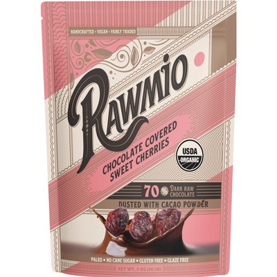 Rawmio Organic Chocolate Covered Sweet Cherries