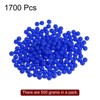 Unique Bargains Loose Craft DIY Earring Necklace Making Acrylic Round Beads 1700 Pcs - 3 of 4