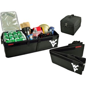NCAA West Virginia Mountaineers Heavy Duty Rigid-Base Trunk Organizer with Cooler - 1 of 1