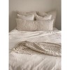 Cozy Cotton Beige Boucle Fringe Throw Beige - 3 of 4