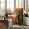 Mercer Rolled Upholstered Armchair with Casters - Threshold™ designed with Studio McGee - 2 of 4