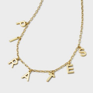 Bijoux Sport by Luv Aj MLB Gold Charm Letter Necklace - 1 of 4
