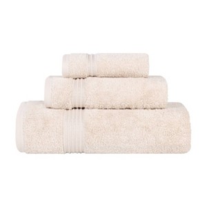 Egyptian Quality Cotton Absorbent Luxury Weight Set by Blue Nile Mills - 1 of 4