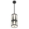 Crystorama Lighting Royston 1 - Light Pendant in  Black - 2 of 4