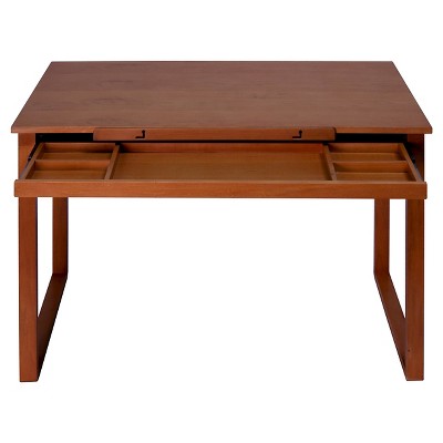 Canvas & Color Wood Drawing Table Sonoma Brown - Studio Designs