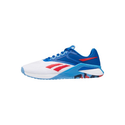 womens red reebok shoes