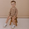 Organic Long Sleeve Bubble Romper - Sun - 3 of 3
