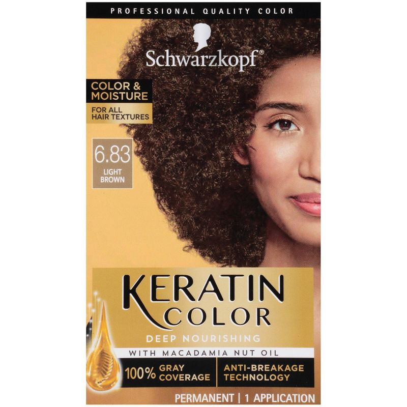 Schwarzkopf Keratin Permanent Hair Color, 1 of 16