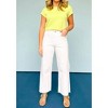 Women's Silky Mesh Detail Sweater Tee - Q2 - 3 of 3