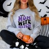 Simply Sage Market Mom Wife Witch Colorful Puff Print Sweatshirt - 2 of 4
