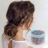 Unique Bargains Women Fashion Hair Rope Candy Color 500 Pcs - 2 of 4