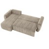 NicBex Modern Sofa Bed Corduroy Convertible Sleeper Sofa with Adjustable Backrest for Living Room and Office - 2 of 4