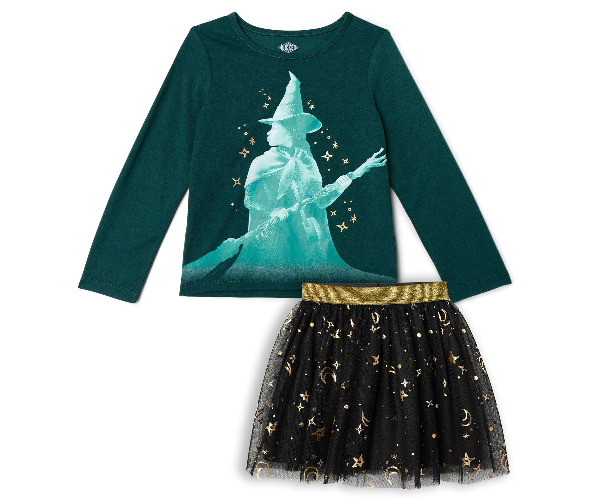 wicked T-Shirt and Tulle Skirt