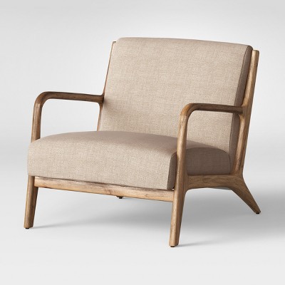 Esters Wood Armchair Light Beige 