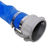 NAYSAYE Cleaning Tool and Accessory PVC Lay Flat Discharge Hose with Fittings for Outdoor Water Transfer , Blue, 21.1"*16.80"*7.30" - 4 of 4