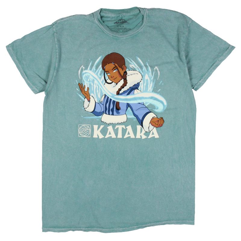 Avatar The Last Airbender Men's Katara Master Airbender Graphic T-Shirt, 1 of 5