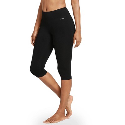 Jockey Women's Cotton Stretch Capri Legging 2x Charcoal Grey Heather :  Target