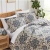 Southshore Fine Living Persia Oversized Reversible ultra-soft Duvet Cover Set with shams - 2 of 4
