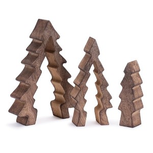 Melrose Pine Tree Nesting Puzzle (Set of 2) - 1 of 3