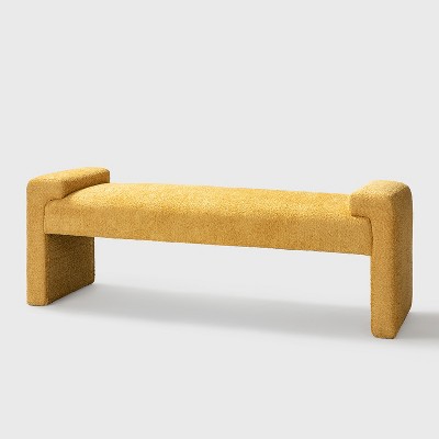 Johannes 58.5"W Transitional Bedroom Upholstered Bench | ARTFUL LIVING DESIGN
