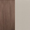 Martha Stewart Bedford Indoor-Outdoor Patio Set with 70" Table and 8 Dining Chairs with Brushed Woodgrain Aluminum Finish and All-Weather Seat Cushion - 3 of 4