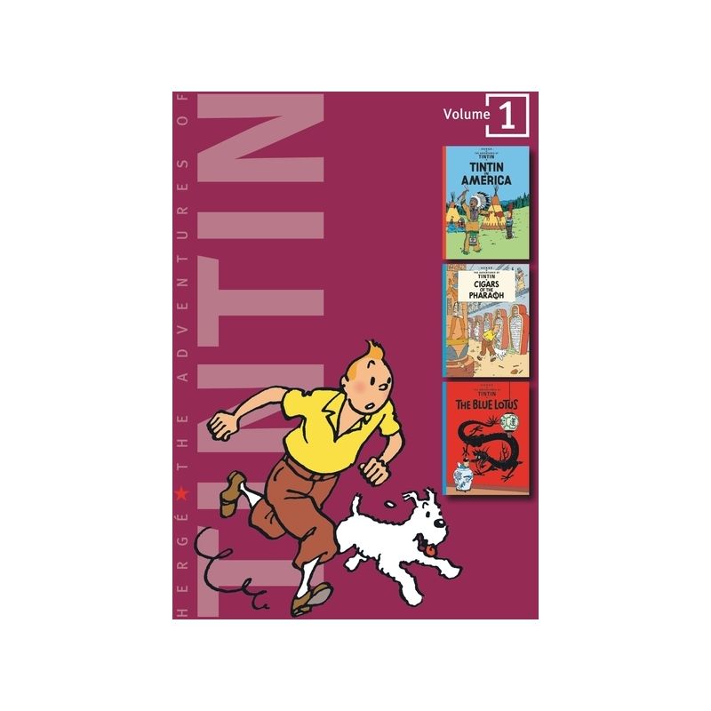 The Adventures of Tintin: Volume 1 - (3 Original Classics in 1) by  Hergé (Hardcover), 1 of 2