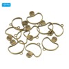 Unique Bargains DIY Crafts Earrings Necklace Bracelet Making Alloy Open Back Mushroom Bezel Pendants 20 Pcs - 3 of 4
