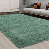 Fluffy Runner Rug Soft Shag Plush Area Rug Non-Slip Nursery Dorm Fuzzy Bedside Rug Kids Room Home Decor Tie-Dye - 3 of 4