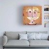 Canvas Wall Art - Pictufy  'Senecio Baldgreis 1922' Wall Art for Living Room, Bedroom, or Office Décor by Trademark Fine Art - 3 of 4