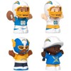 Fisher Price Little People x NFL Collector Los Angeles Chargers Figure 4-Pack - 2 of 2