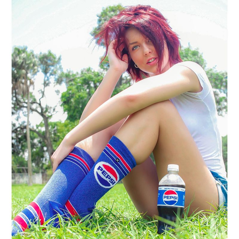 Odd Sox Pepsi Mountain Dew Merchandise Funny Crew Socks Men's, Assorted Styles, 3 of 4