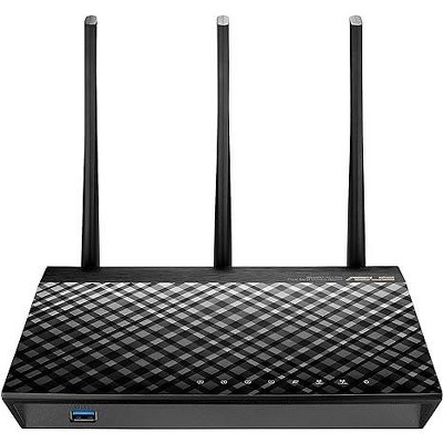 ASUS AC1750 Wi-Fi Router RT-AC66U B1 Dual Band Gigabit Wireless Internet Router Ai Mesh Compatible Black Manufacturer Refund