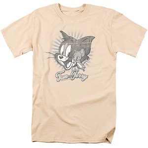 Tom And Jerry Classic Pals Adult T-Shirt - 1 of 4