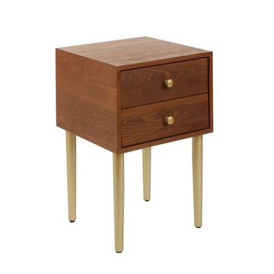 mixed material nightstand target