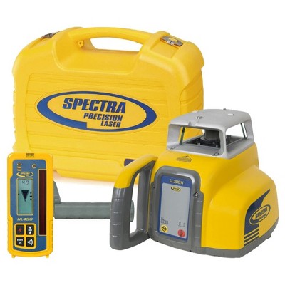 Spectra Precision LL300N Laser Level Kit with HR450 Receiver with Automatic Self Leveling and 1,650 Foot Diameter Range, Durable Construction Tools