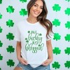 Simply Sage Market Women's Not Lucky Just Blessed Short Sleeve Graphic Tee - 2 of 4